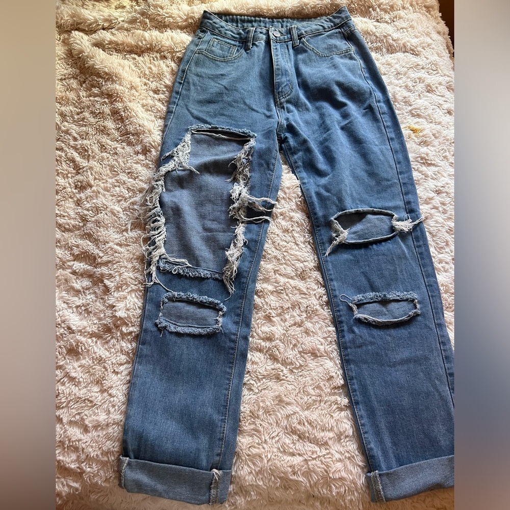 Ripped jeans